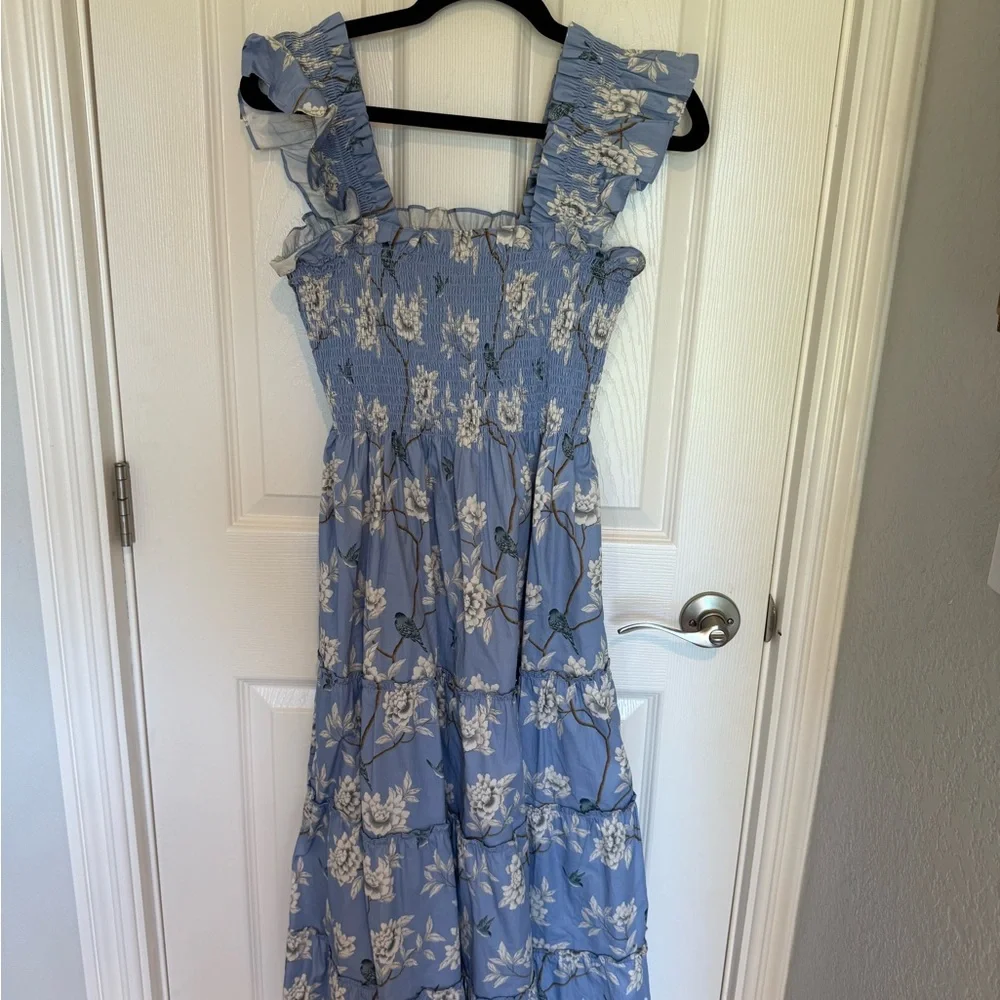 Hill House Ellie The Nap Dress Women Size Small in Blue - Picture 5 of 5